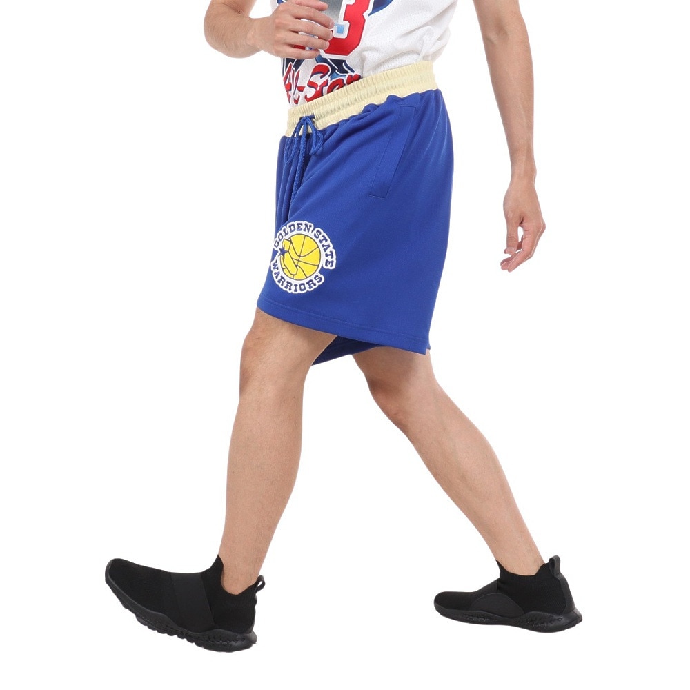 ミッチェルアンドネス（Mitchell&Ness）（メンズ）ハーフパンツ NBA TEAM OG 2.0 PSHR7122-GSWROYA