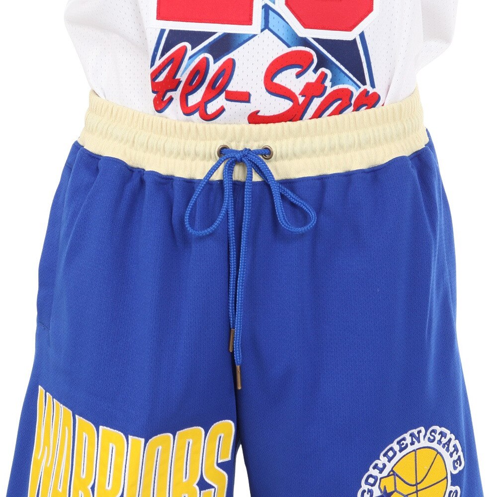 ミッチェルアンドネス（Mitchell&Ness）（メンズ）ハーフパンツ NBA TEAM OG 2.0 PSHR7122-GSWROYA