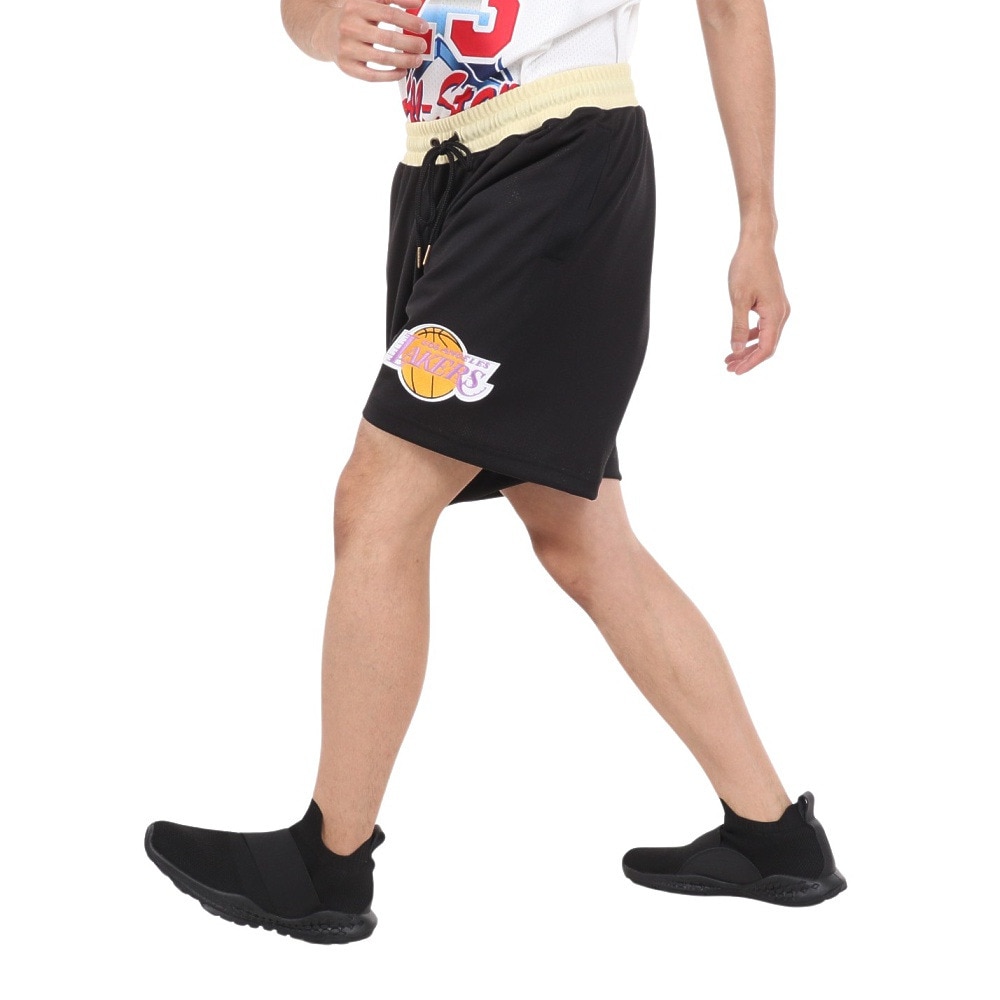 ミッチェルアンドネス（Mitchell&Ness）（メンズ）ハーフパンツ NBA TEAM OG 2.0 PSHR7122-LALBLCK
