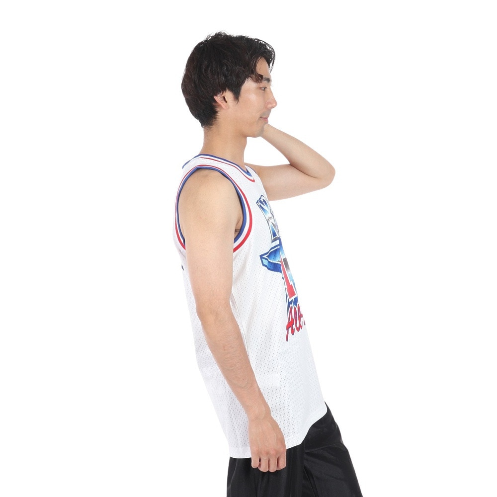 ミッチェルアンドネス（Mitchell&Ness）（メンズ）デニス・ロッドマン オールスター・イースト 1992-93 スウィングマン・ジャージー SMJY3321-ASEWHIT