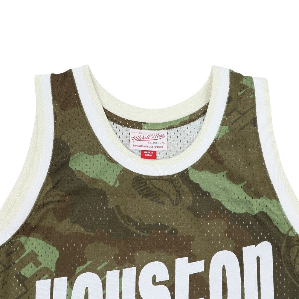 ミッチェルアンドネス（Mitchell&Ness）（メンズ）バスケットボール タンクトップ NBA アキーム・オラジュワン ヒューストン・ロケッツ SMJY4362-HROCMGR