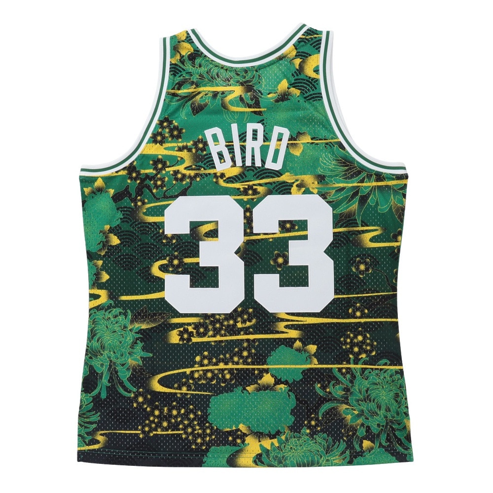 ミッチェルアンドネス（Mitchell&Ness）（メンズ）バスケットボール タンクトップ NBA AH S-JERSEY ボストン セルティックス SMJY5182-BCEGNBK