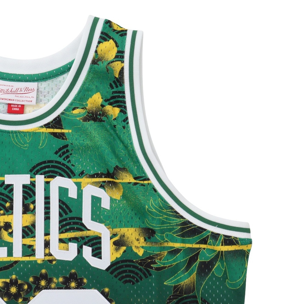 ミッチェルアンドネス（Mitchell&Ness）（メンズ）バスケットボール タンクトップ NBA AH S-JERSEY ボストン セルティックス SMJY5182-BCEGNBK