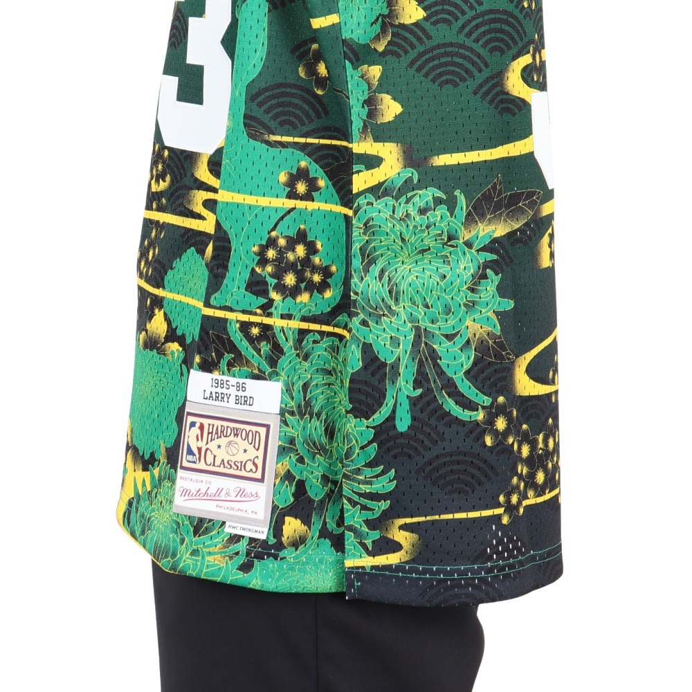 ミッチェルアンドネス（Mitchell&Ness）（メンズ）バスケットボール タンクトップ NBA AH S-JERSEY ボストン セルティックス SMJY5182-BCEGNBK