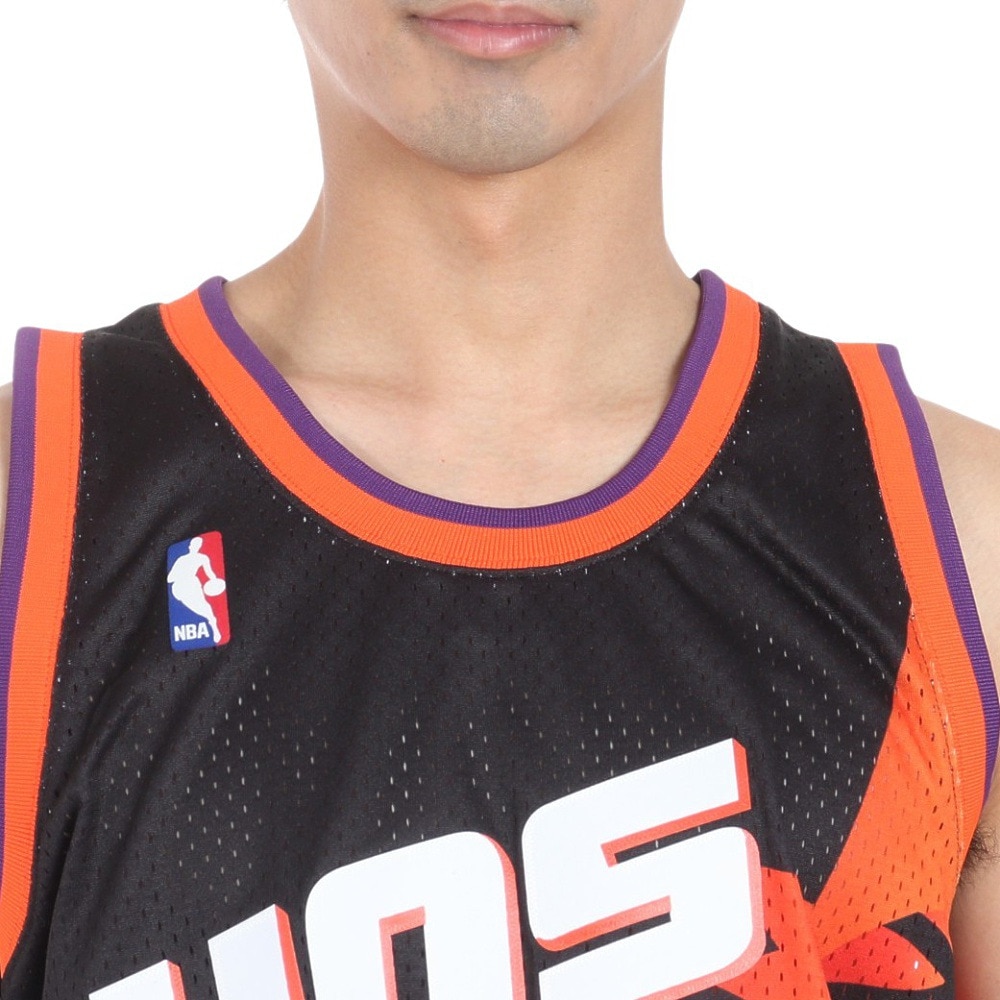 ミッチェルアンドネス（Mitchell&Ness）（メンズ）NBA スウィングマン ジャージ Phoenix Suns タンクトップ SMJYAC18019-PSUBLCK