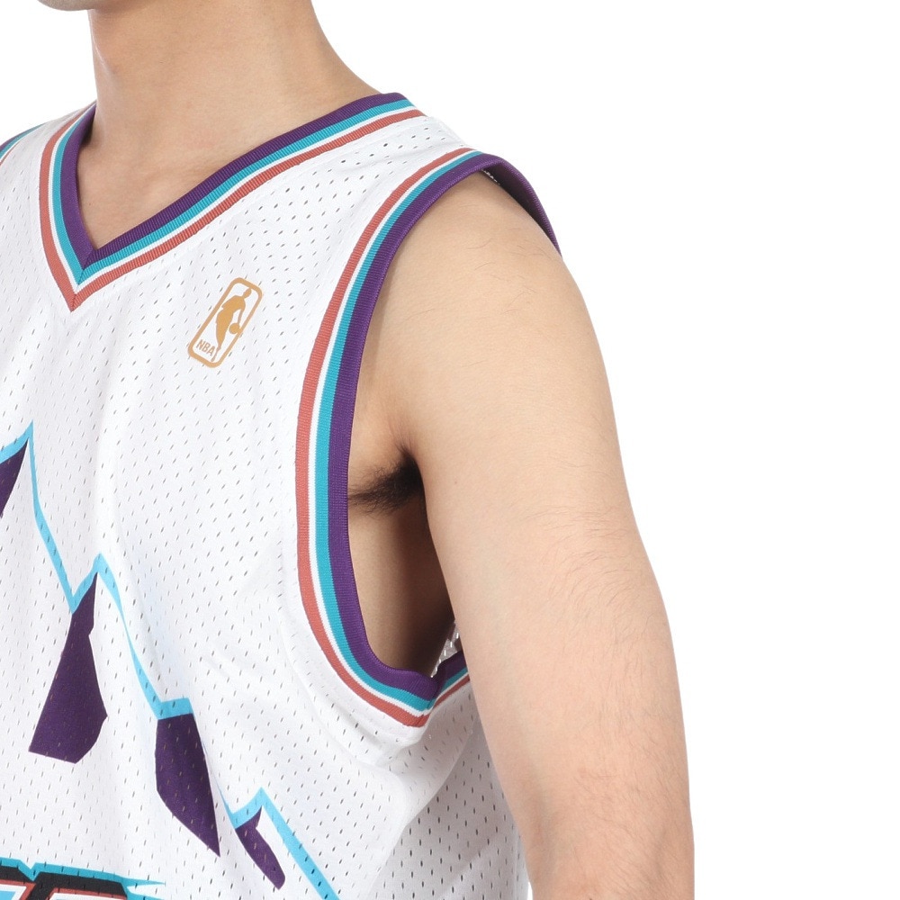 ミッチェルアンドネス（Mitchell&Ness）（メンズ）スイングマン ジャージー UJA Malone SMJYAC18056-UJAWH