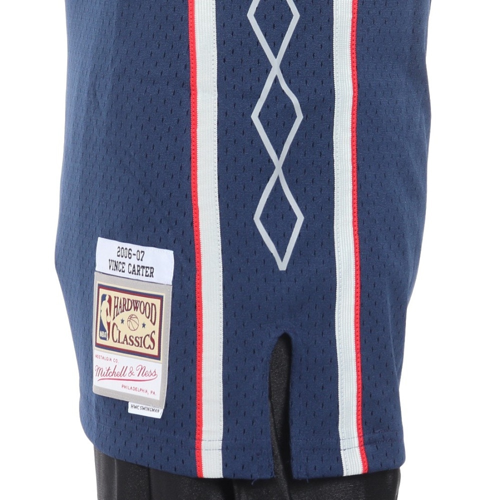 ミッチェルアンドネス（Mitchell&Ness）（メンズ）NBA スウィングマン ジャージ ニュージャージー ネッツ ヴィンス カーター SMJYAC19170-NJNNV