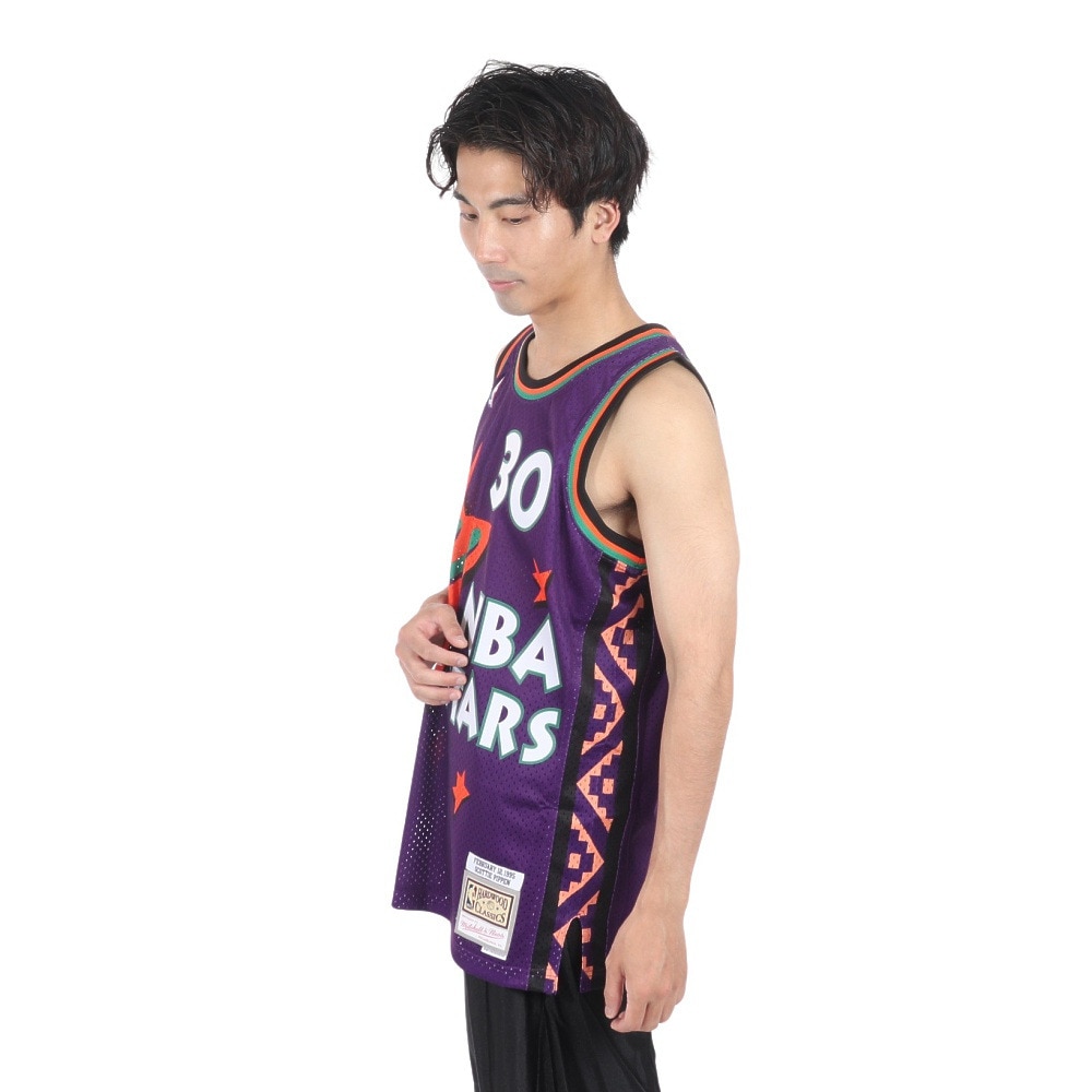 ミッチェルアンドネス（Mitchell&Ness）（メンズ）スウィングマン スコッティ ピッペン オールスター イースト 1994-95 ジャージ SMJYAC20038-ASEPURPSPI