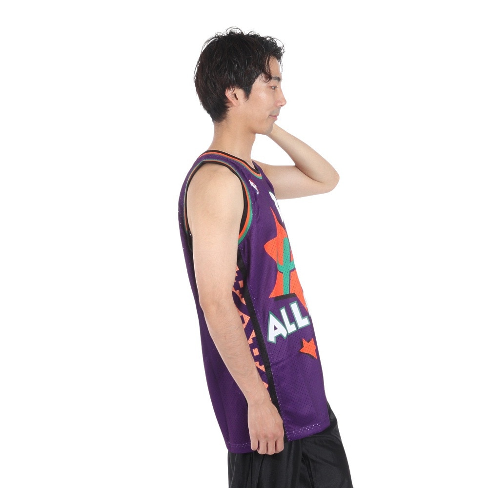 ミッチェルアンドネス（Mitchell&Ness）（メンズ）スウィングマン スコッティ ピッペン オールスター イースト 1994-95 ジャージ SMJYAC20038-ASEPURPSPI