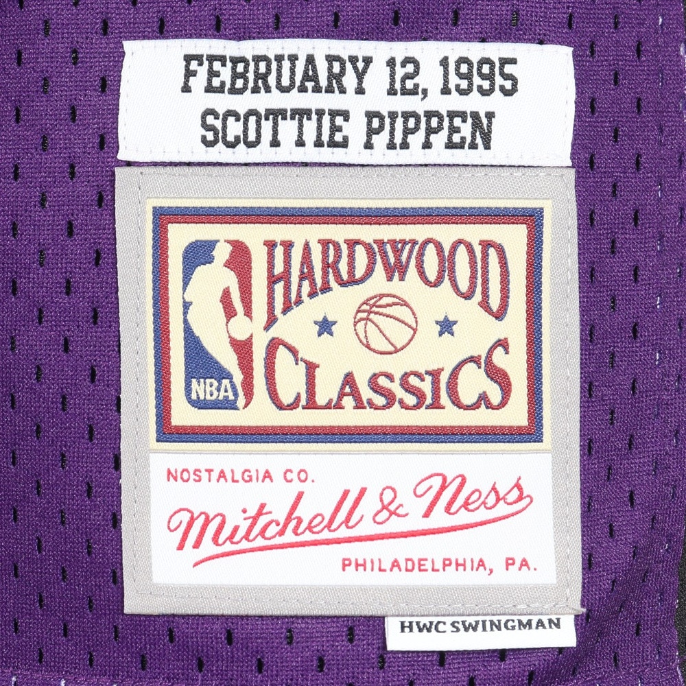 ミッチェルアンドネス（Mitchell&Ness）（メンズ）スウィングマン スコッティ ピッペン オールスター イースト 1994-95 ジャージ SMJYAC20038-ASEPURPSPI