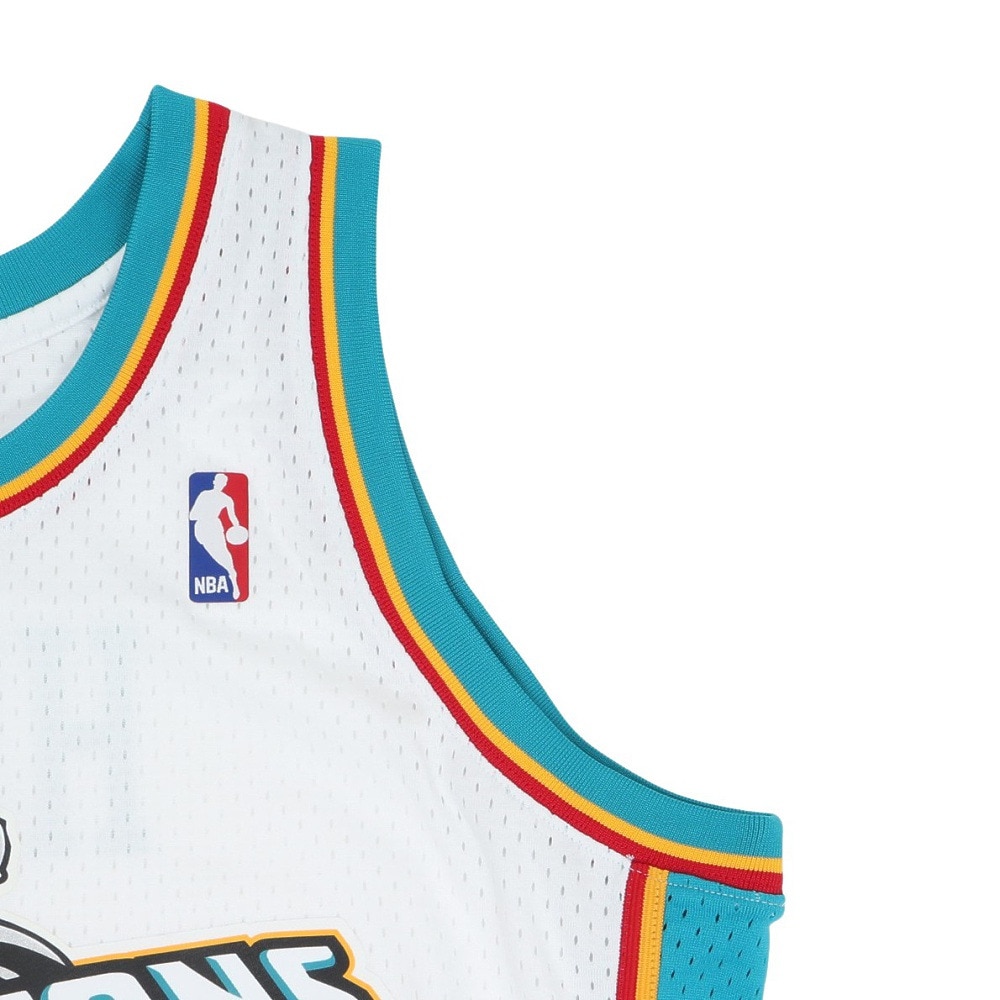 ミッチェルアンドネス（Mitchell&Ness）（メンズ）バスケットボール タンクトップ NBA グラント・ヒル デトロイト・ピストンズ SMJYCP19211-DPIWHIT