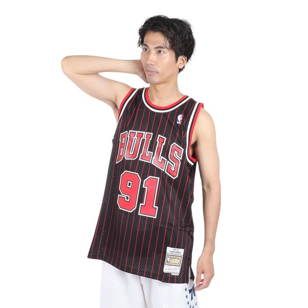 ミッチェルアンドネス（Mitchell&Ness）（メンズ）デニス・ロッドマン 