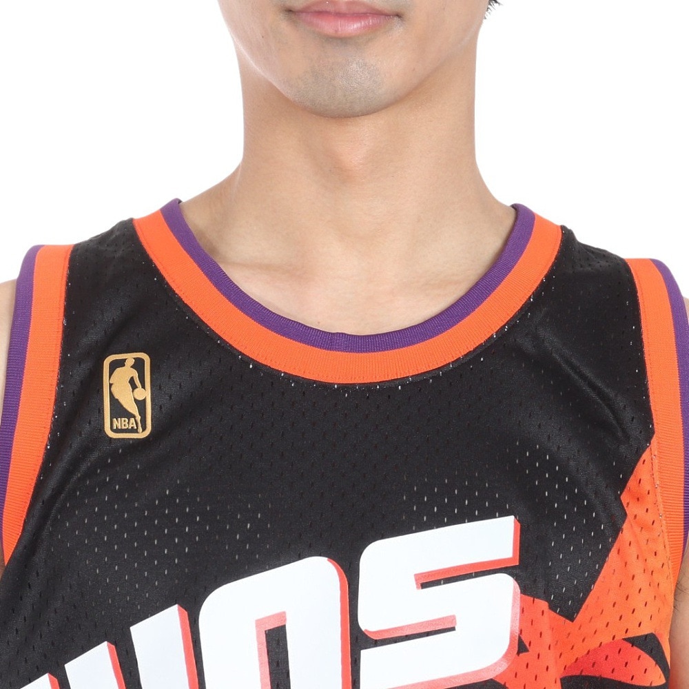 ミッチェルアンドネス（Mitchell&Ness）（メンズ）スイングマン ジャージ PSU タンクトップ SMJYGS18203-PSUBLK96SN