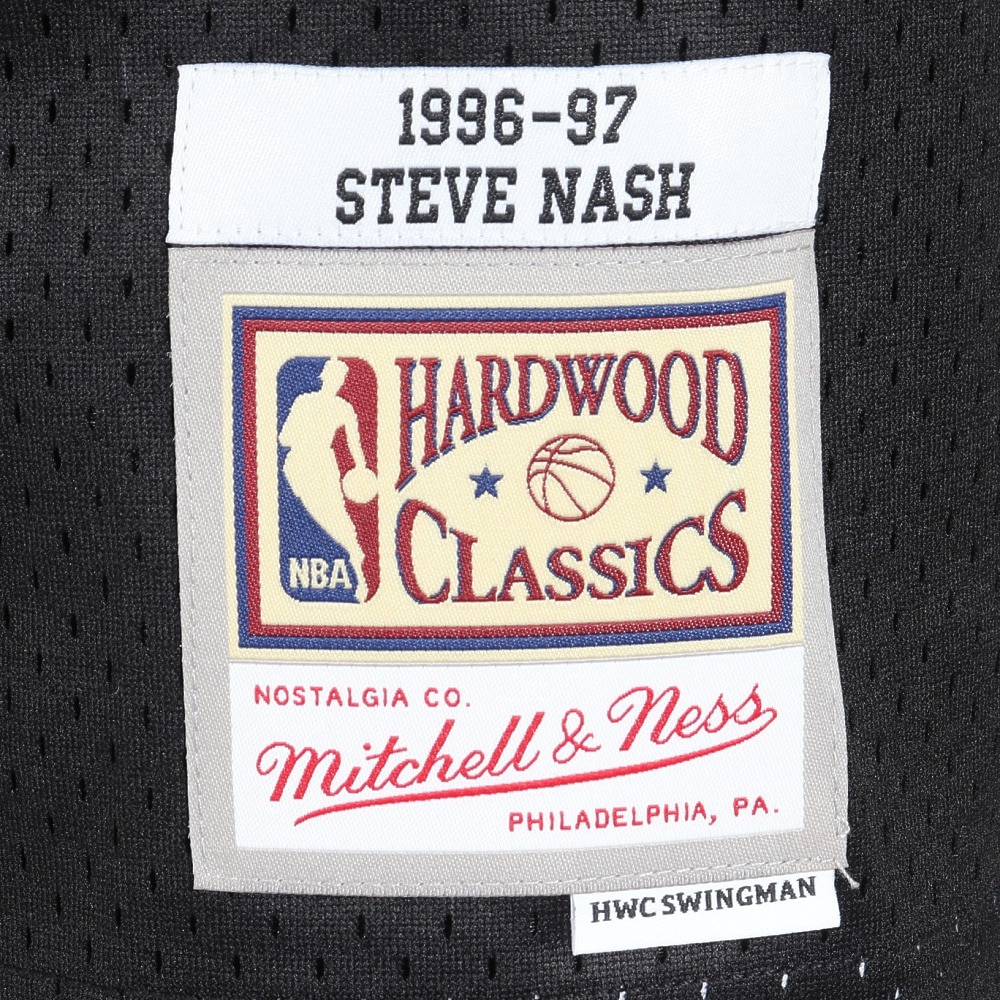 ミッチェルアンドネス（Mitchell&Ness）（メンズ）スイングマン ジャージ PSU タンクトップ SMJYGS18203-PSUBLK96SN