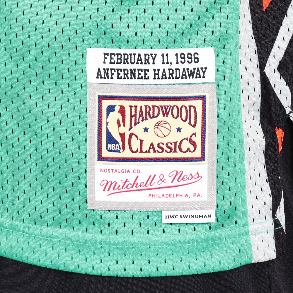 ミッチェルアンドネス（Mitchell&Ness）（メンズ）バスケットウエア オールスター East Swingman Jersey ペニー・ハーダウェイ SMJYLG18019-ASETEAL