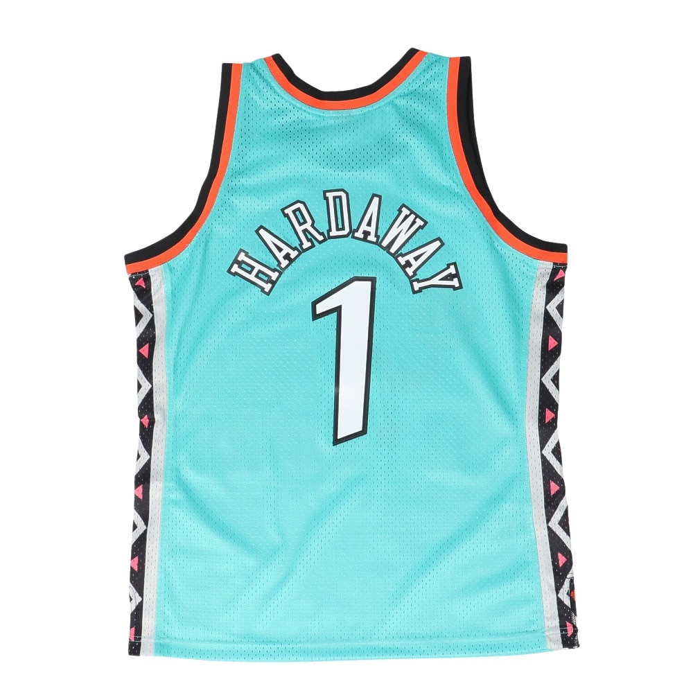 ミッチェルアンドネス（Mitchell&Ness）（メンズ）バスケットウエア オールスター East Swingman Jersey ペニー・ハーダウェイ SMJYLG18019-ASETEAL