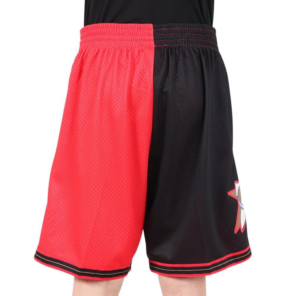 ミッチェルアンドネス（Mitchell&Ness）（メンズ）スプリット スイングマン ショートパンツ SMSH4855-P76BKGD