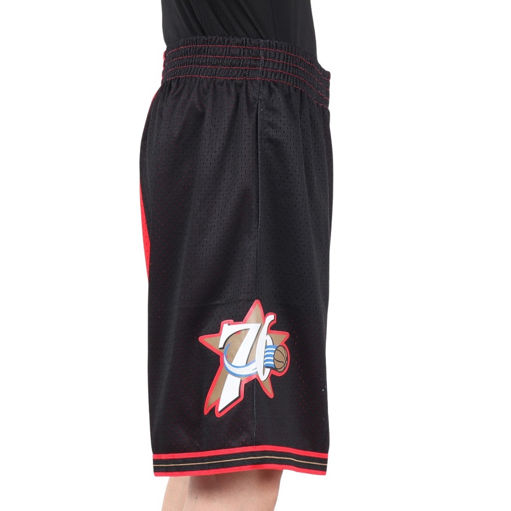 ミッチェルアンドネス（Mitchell&Ness）（メンズ）スプリット スイングマン ショートパンツ SMSH4855-P76BKGD