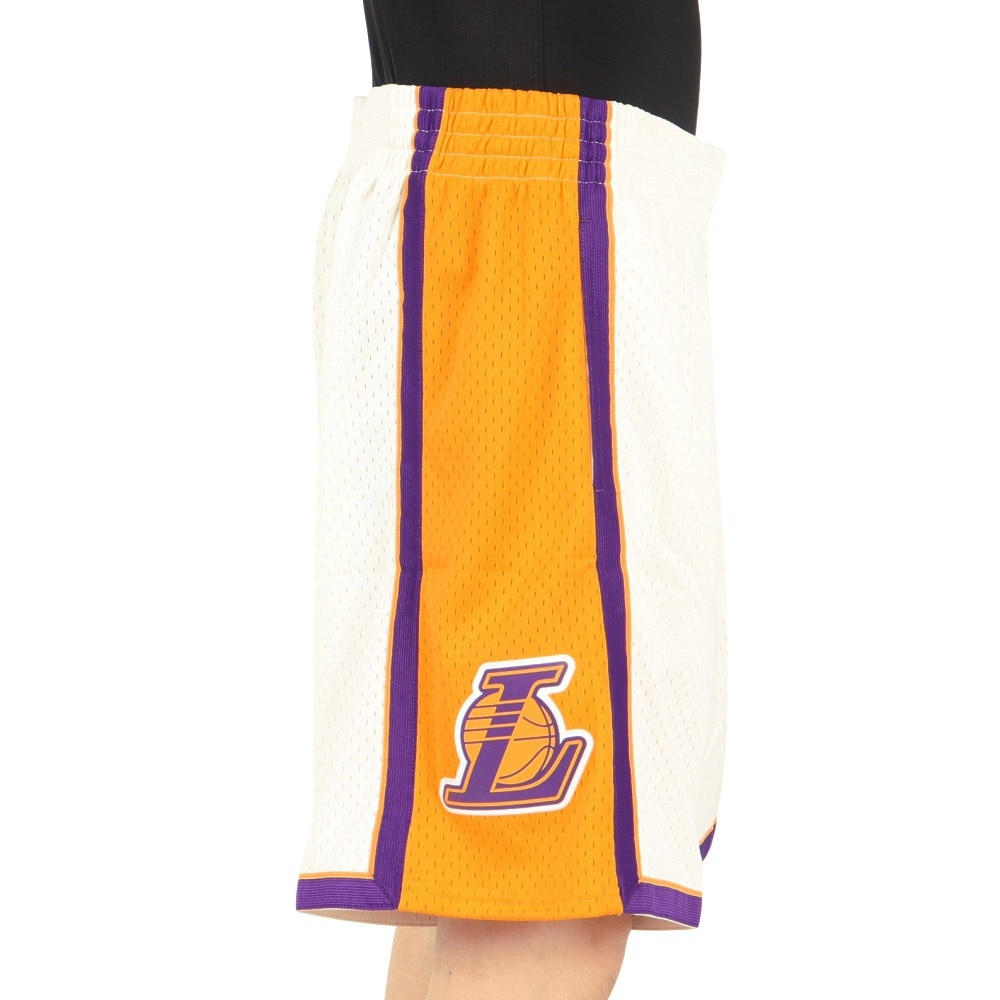 ミッチェルアンドネス（Mitchell&Ness）（メンズ）ショーツ ロサンゼルス レイカーズ SMSH5054-LALPTOW