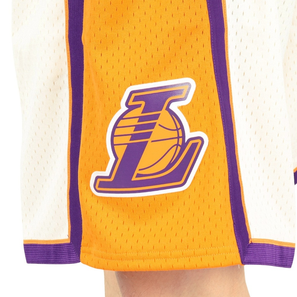 ミッチェルアンドネス（Mitchell&Ness）（メンズ）ショーツ ロサンゼルス レイカーズ SMSH5054-LALPTOW