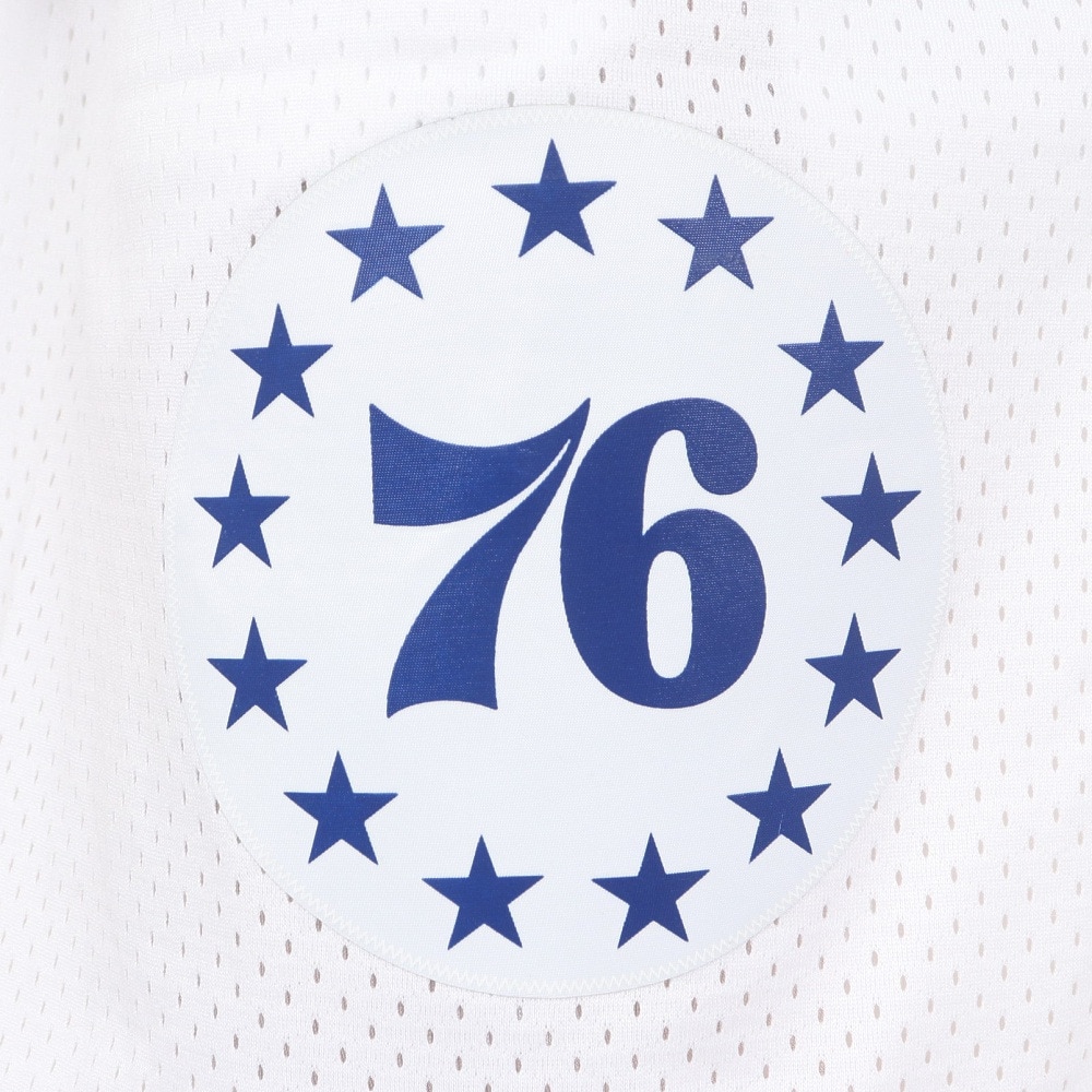 ミッチェルアンドネス（Mitchell&Ness）（メンズ）スイングマン ショーツ NBA Philadephia 76ers SMSHAC19178-P76WHIT