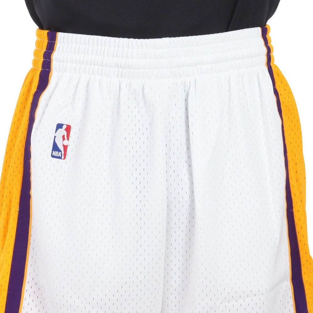 ミッチェルアンドネス（Mitchell&Ness）（メンズ）スイングマンショーツ LOS ANGELES LAKERS SMSHAC19184-LALWH