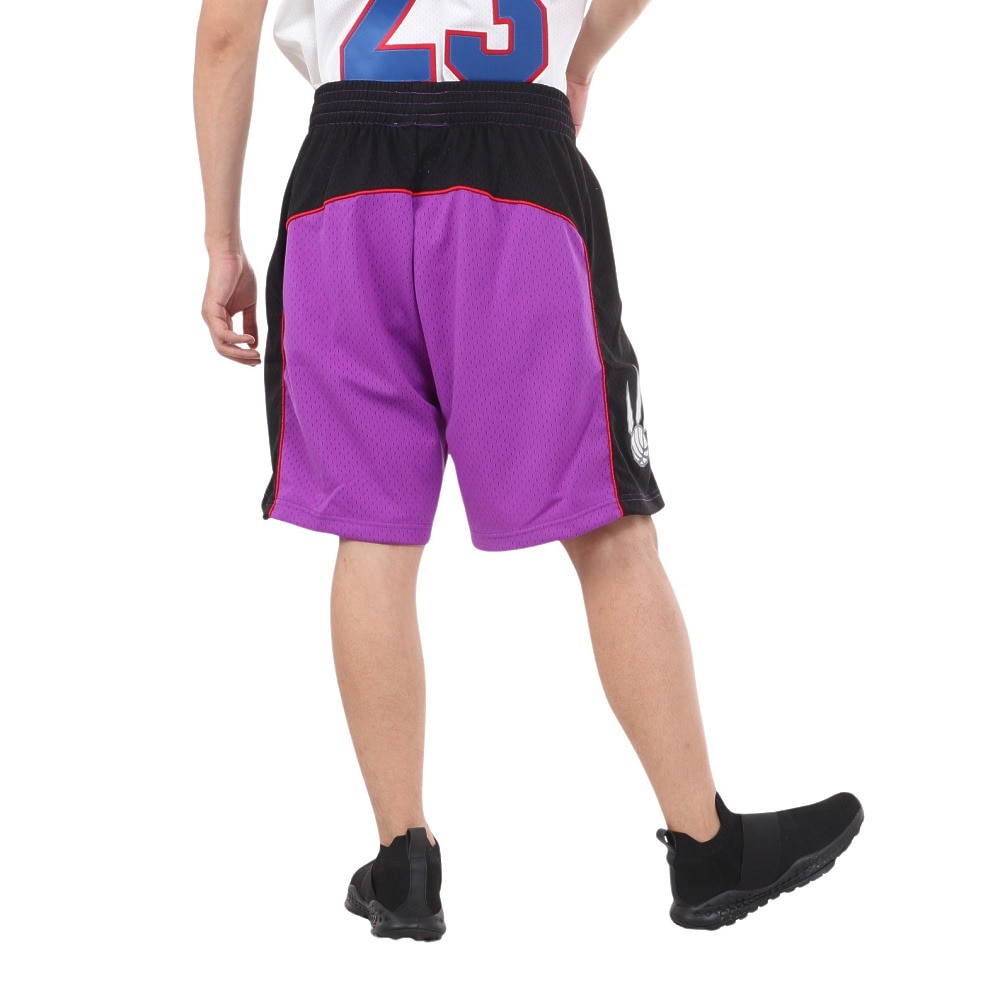 ミッチェルアンドネス（Mitchell&Ness）（メンズ）スイングマン ショーツ Toronto Raptors 99 SMSHCP19071-TRAPRBK