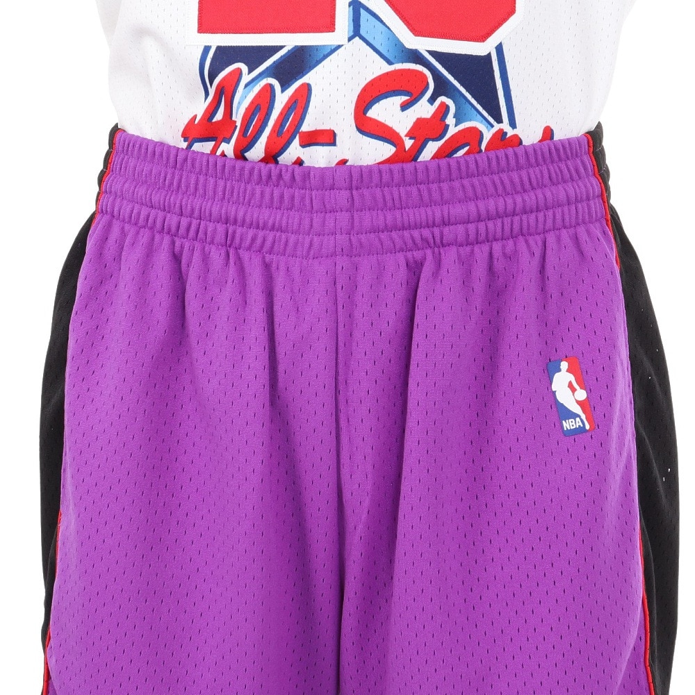 ミッチェルアンドネス（Mitchell&Ness）（メンズ）スイングマン ショーツ Toronto Raptors 99 SMSHCP19071-TRAPRBK