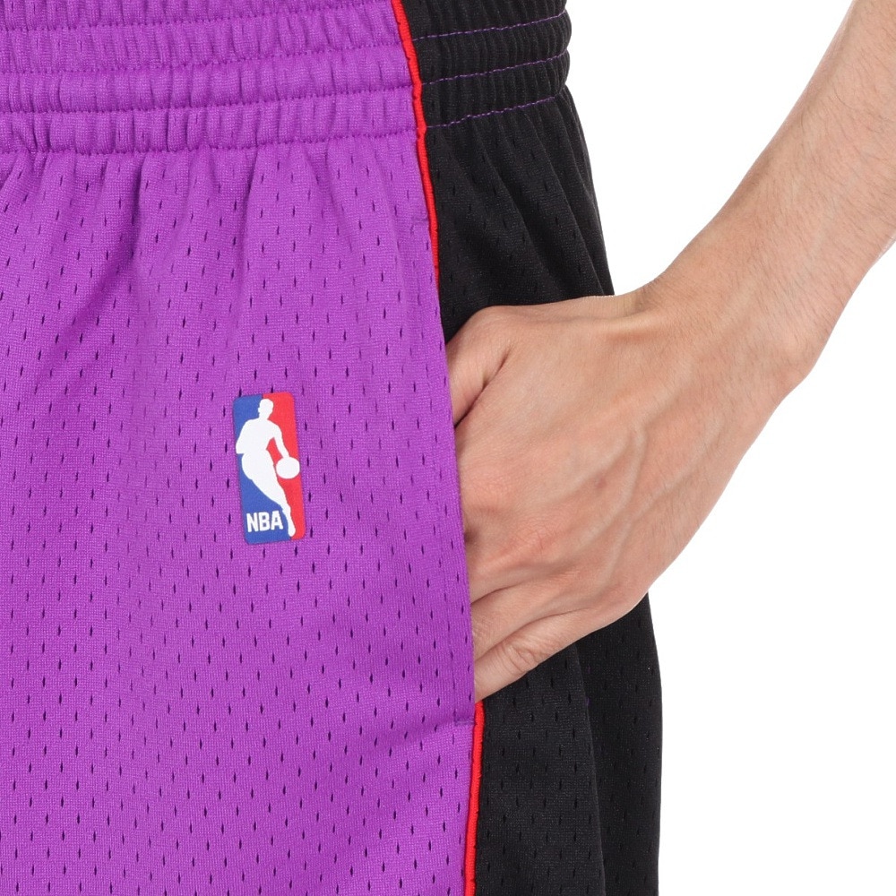 ミッチェルアンドネス（Mitchell&Ness）（メンズ）スイングマン ショーツ Toronto Raptors 99 SMSHCP19071-TRAPRBK