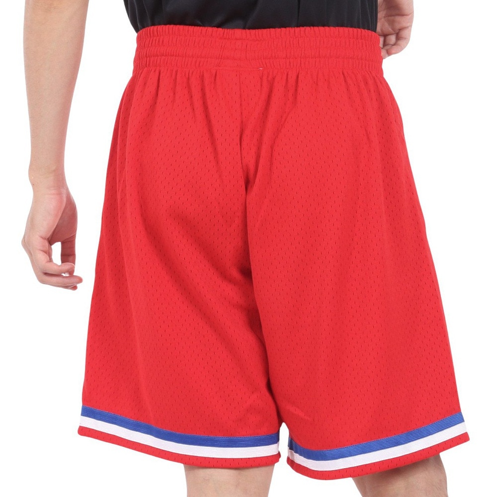 ミッチェルアンドネス（Mitchell&Ness）（メンズ）スイングマン ショーツ フィラデルフィア 76ers 2002-03 SMSHCP19073-P76RED1