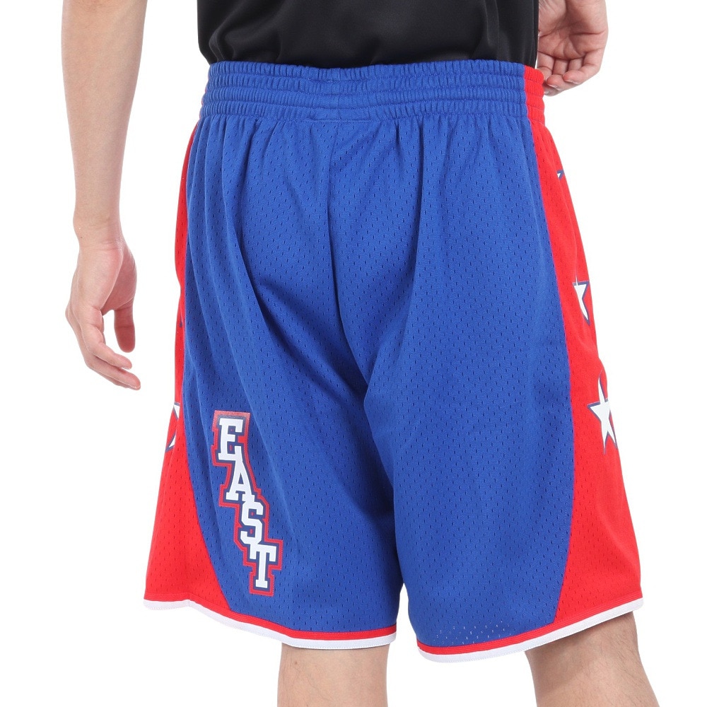 ミッチェルアンドネス（Mitchell&Ness）（メンズ）スウィングマン オールスター イースト 2004-05 ショーツ SMSHCP19221-ASEBLUE