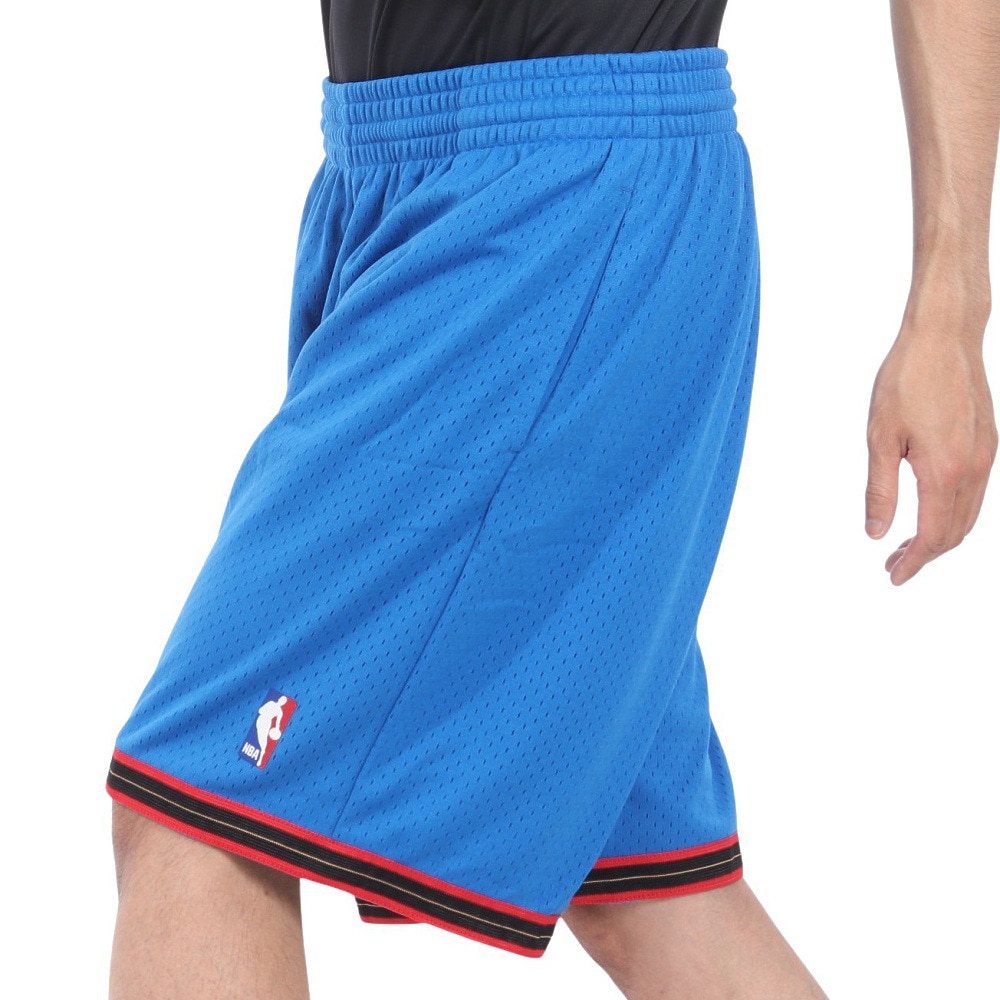 ミッチェルアンドネス（Mitchell&Ness）（メンズ）スイングマン ショーツ フィラデルフィア オルタネート 1999-00 SMSHGS18034-P76ROYA