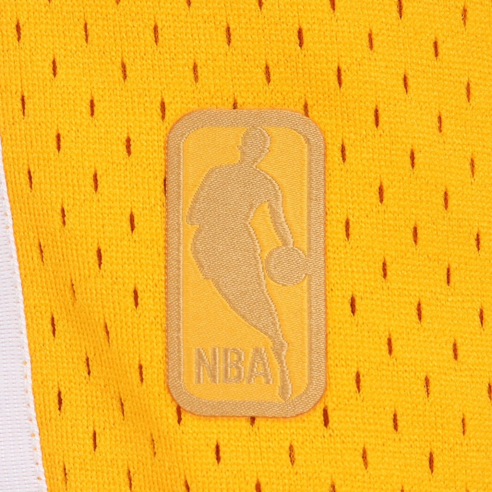 ミッチェルアンドネス（Mitchell&Ness）（メンズ）スイングマン ショーツ ロサンゼルス レイカーズ 1996-1997 SMSHGS18236-LALYLW96
