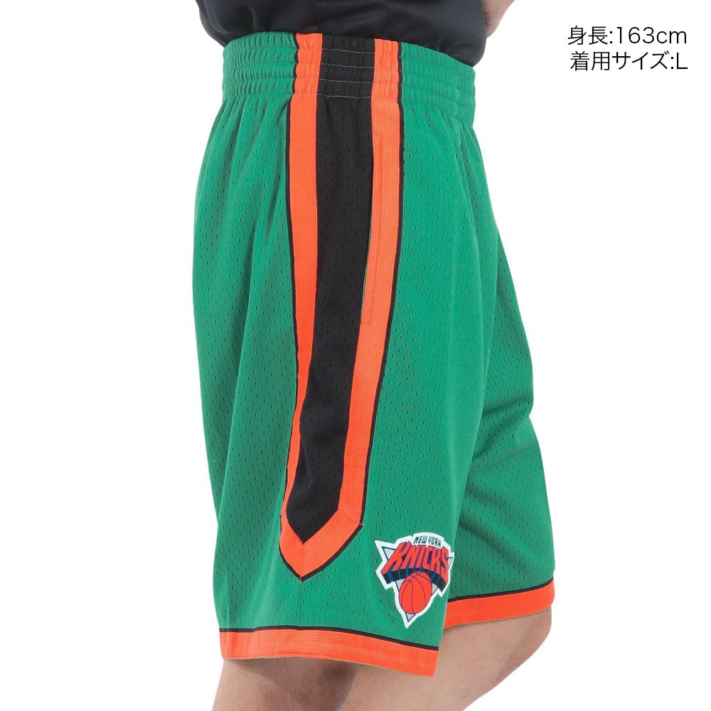 ミッチェルアンドネス（Mitchell&Ness）（メンズ）スイングマン ショーツ ニューヨーク ニックス 2006-07 SMSHGS20014-NYKKG