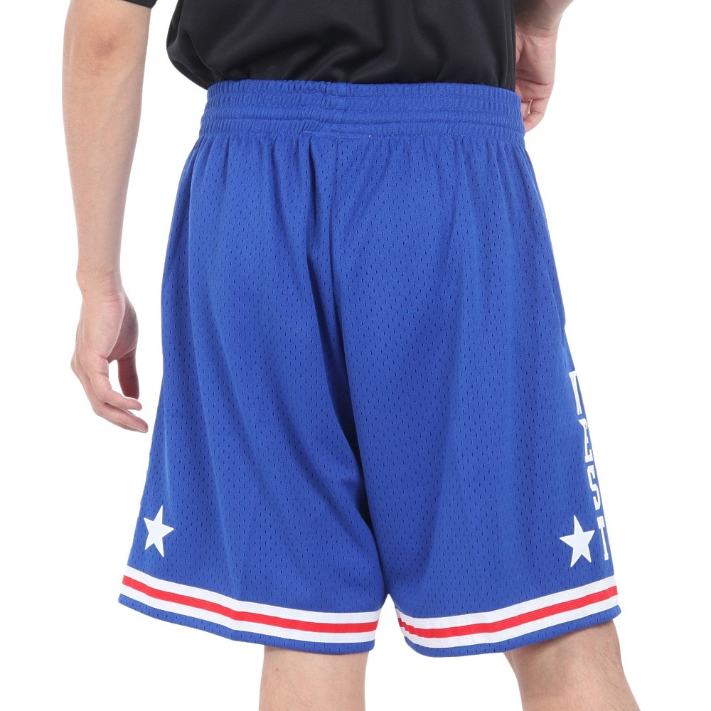 ミッチェルアンドネス（Mitchell&Ness）（メンズ）スイングマン ショーツ オールスター ウェスト 1985-86 SMSHLG20023-ASWROYA85