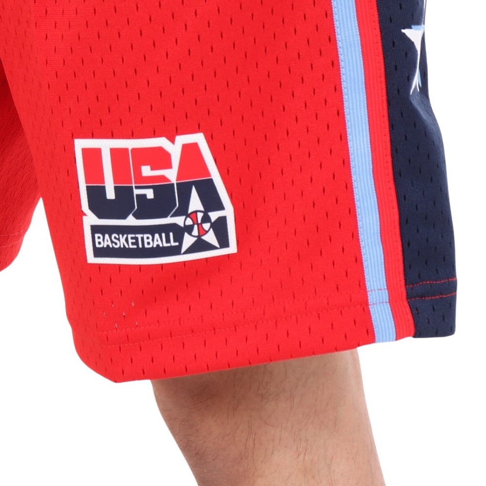 ミッチェルアンドネス（Mitchell&Ness）（メンズ）スイングマン ショーツ TEAM USA 1996 SMSHSB19103-USASCAR