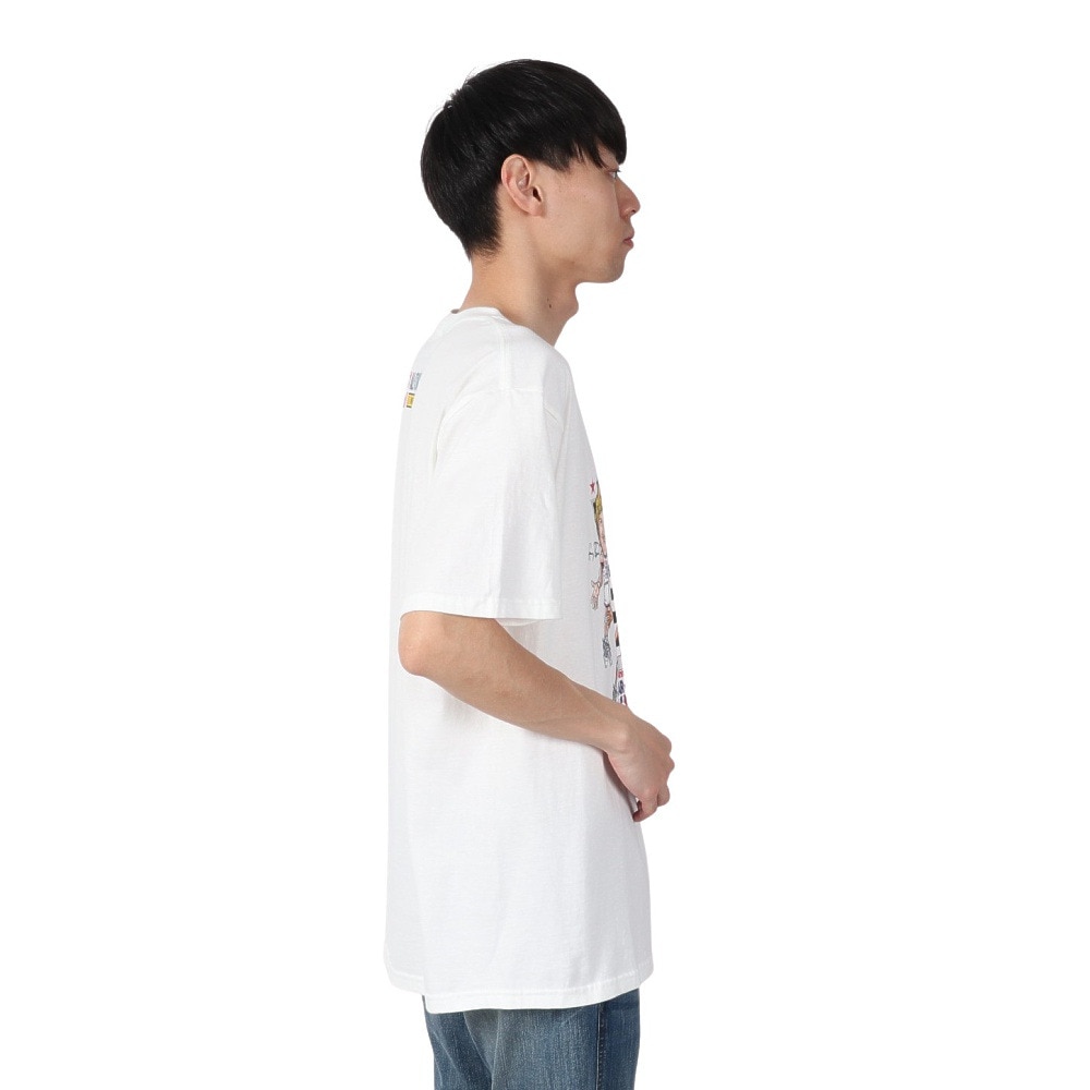 ミッチェルアンドネス（Mitchell&Ness）（メンズ）半袖Tシャツ ALL-STAR SS9093-ASGWHIT
