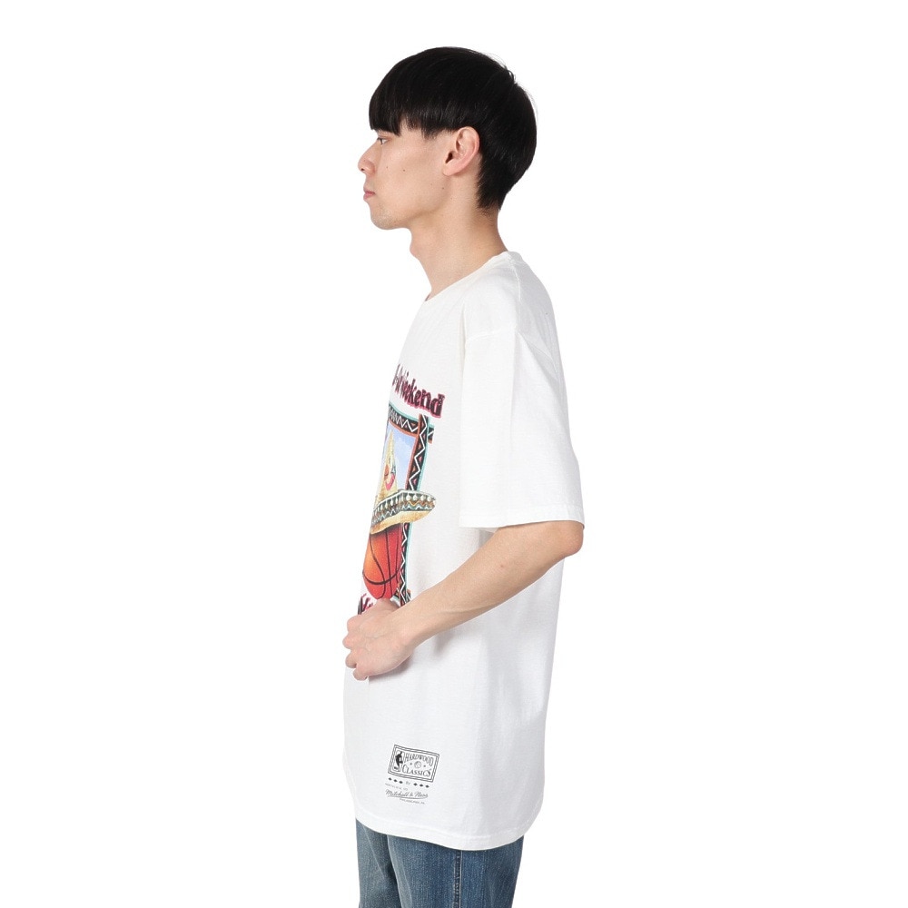 ミッチェルアンドネス（Mitchell&Ness）（メンズ）ASG CELEBRATE 半袖Tシャツ ALLSTAR NBA SS9590-ASGWHIT