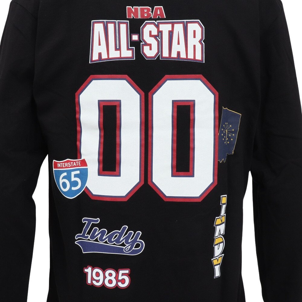 ミッチェルアンドネス（Mitchell&Ness）（メンズ）ASG HIGHWAY 長袖Tシャツ SS9591-ASGBLCK