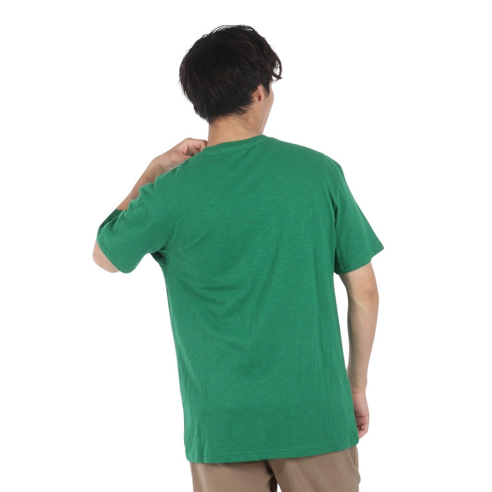 ミッチェルアンドネス（Mitchell&Ness）（メンズ）セルティックス レジェンダリー スラブ 半袖Tシャツ TCRW6622-BCEKYGN