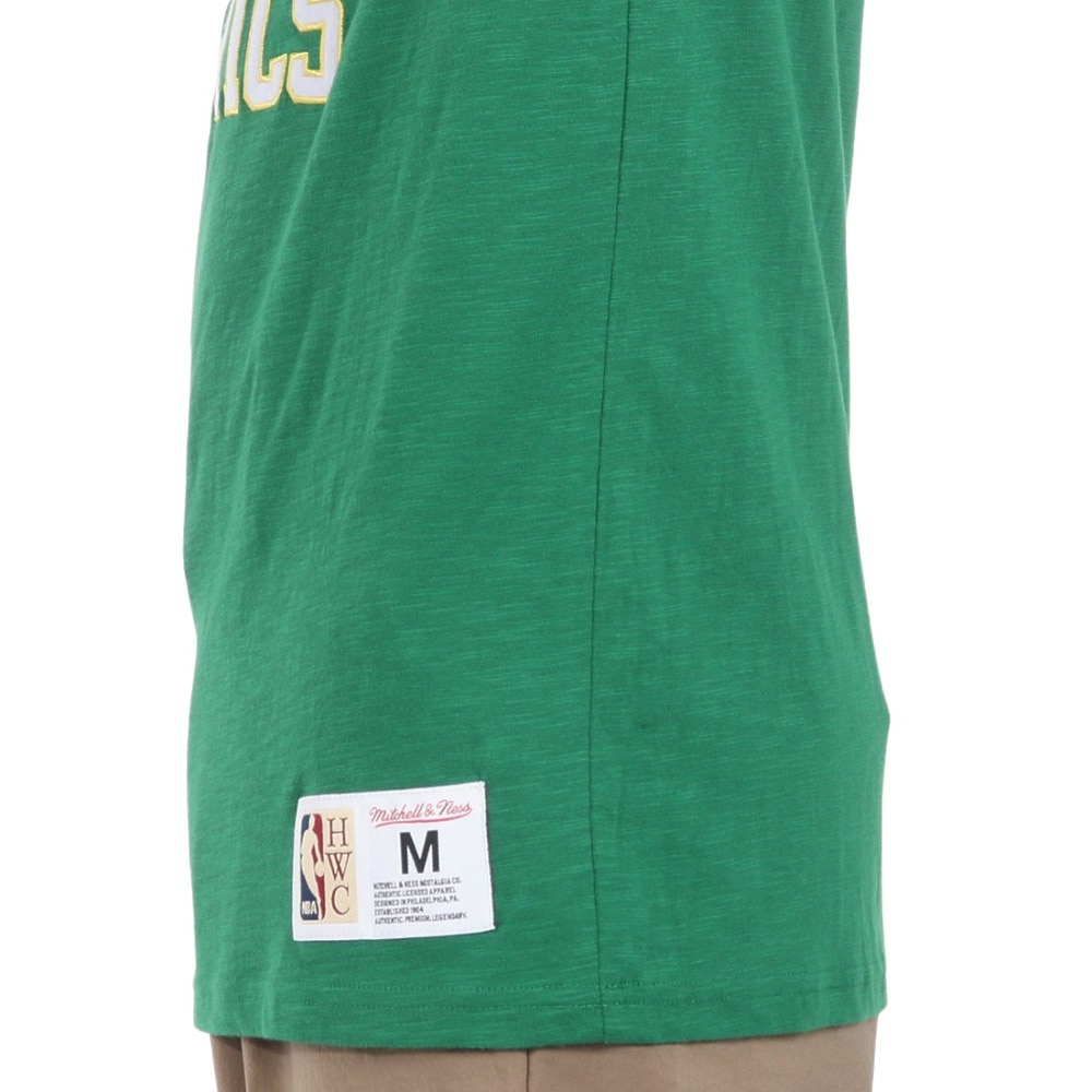 ミッチェルアンドネス（Mitchell&Ness）（メンズ）セルティックス レジェンダリー スラブ 半袖Tシャツ TCRW6622-BCEKYGN