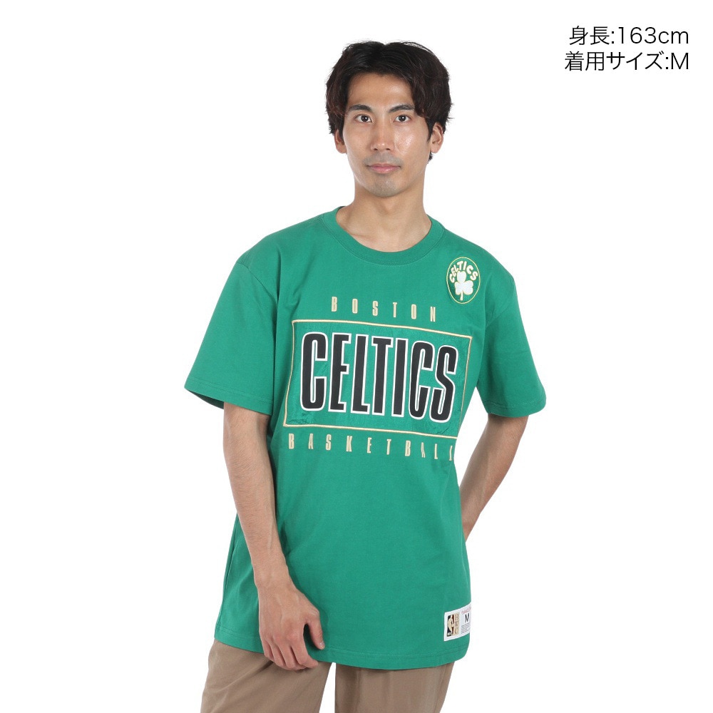 ミッチェルアンドネス（Mitchell&Ness）（メンズ）TEAM OG PREMIUM ショートスリーブ Tシャツ TCRW7096-BCEKYGN