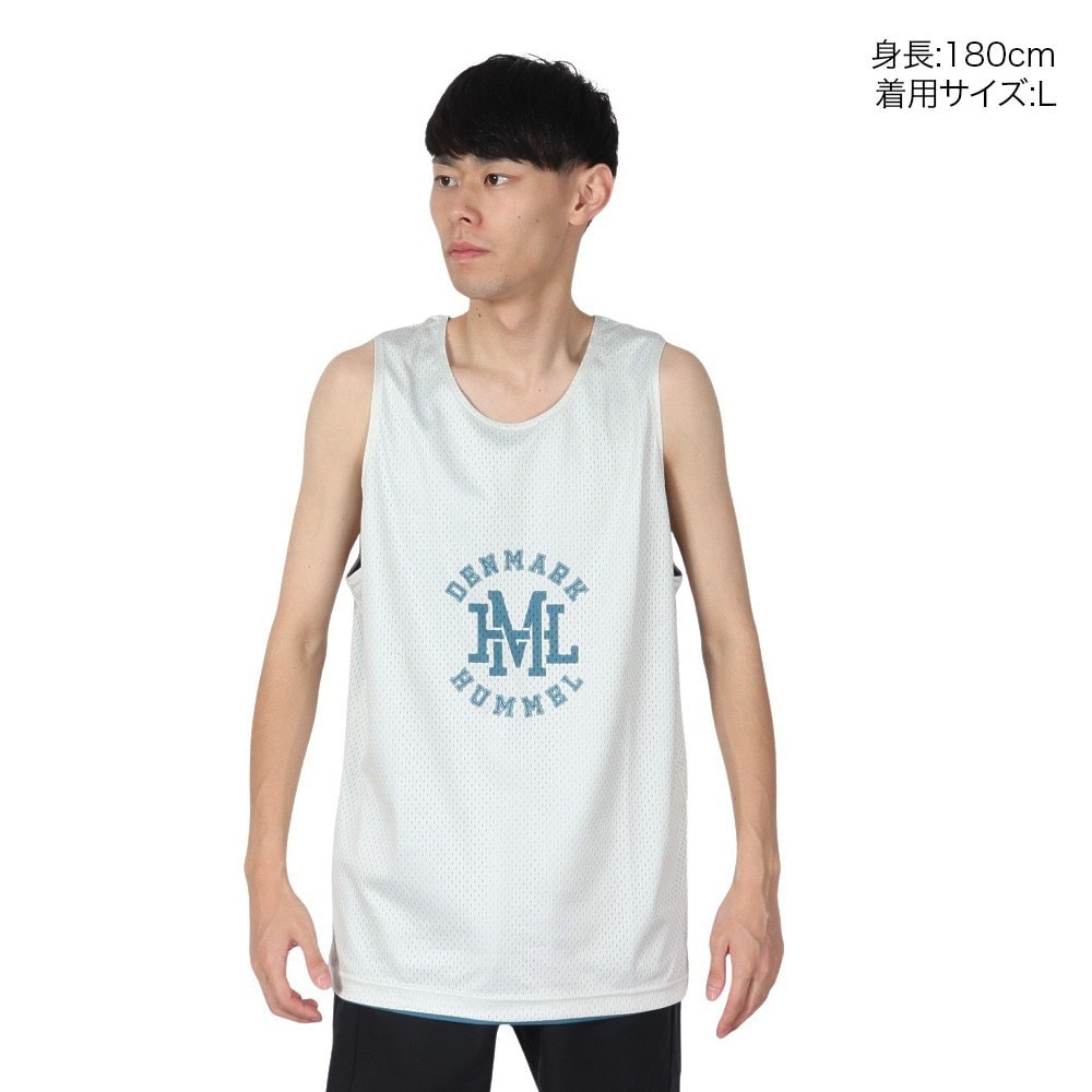 ヒュンメル（hummel）（メンズ）リバーシブル タンクトップ HAPB5118-10682