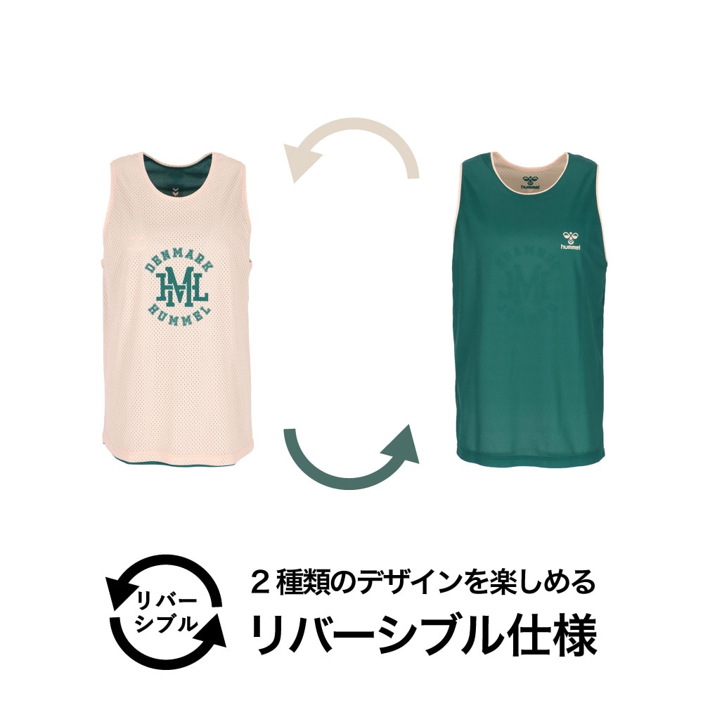 ヒュンメル（hummel）（メンズ）リバーシブル タンクトップ HAPB5118-35256