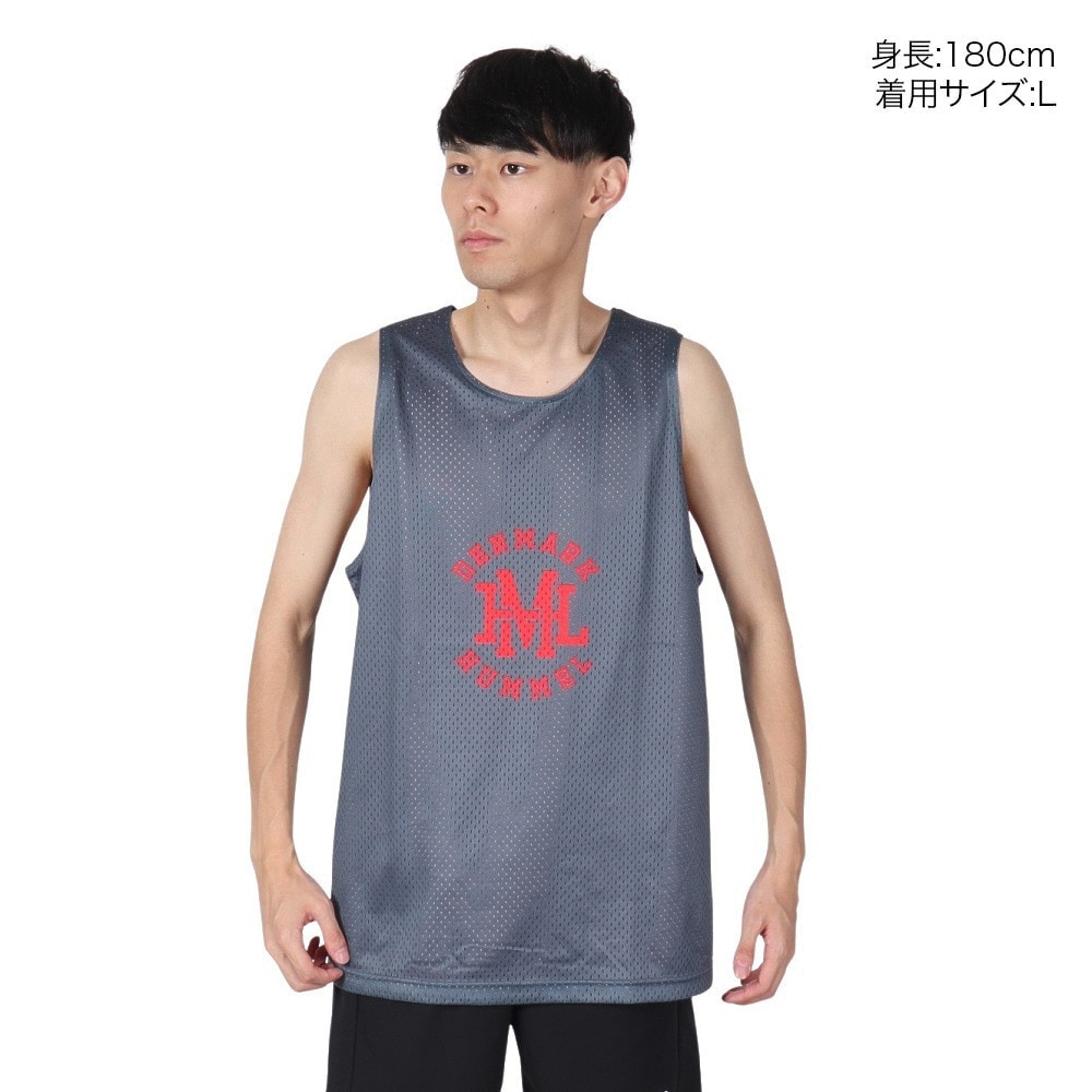 ヒュンメル（hummel）（メンズ）リバーシブル タンクトップ HAPB5118-9220