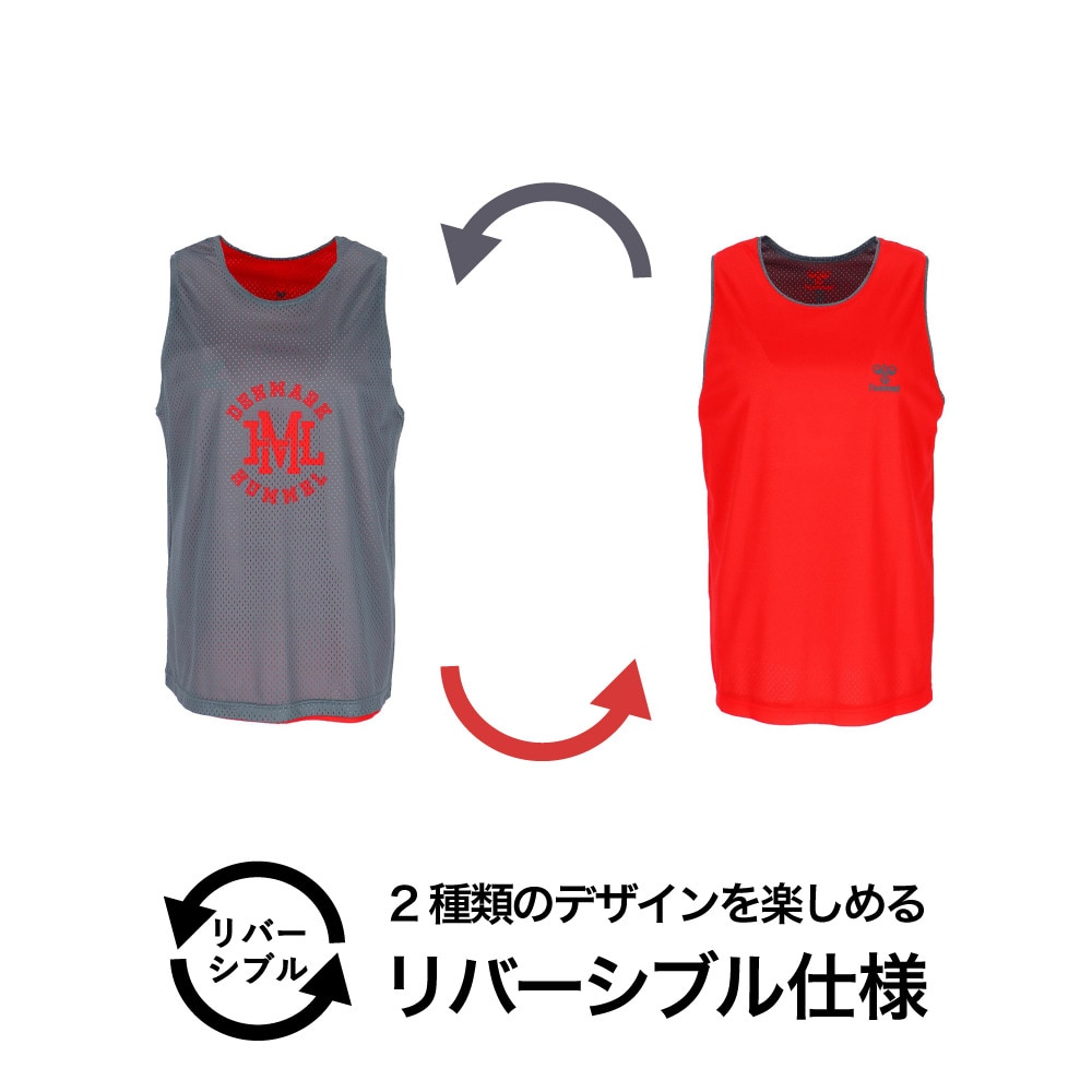 ヒュンメル（hummel）（メンズ）リバーシブル タンクトップ HAPB5118-9220
