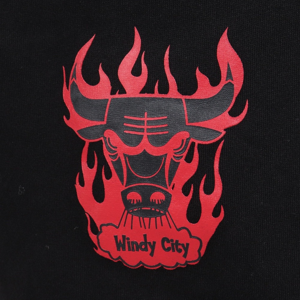 ミッチェルアンドネス（Mitchell&Ness）（メンズ）NBA スウェットパンツ シカゴ ブルズ BULLS BT8917-CBUBLCK