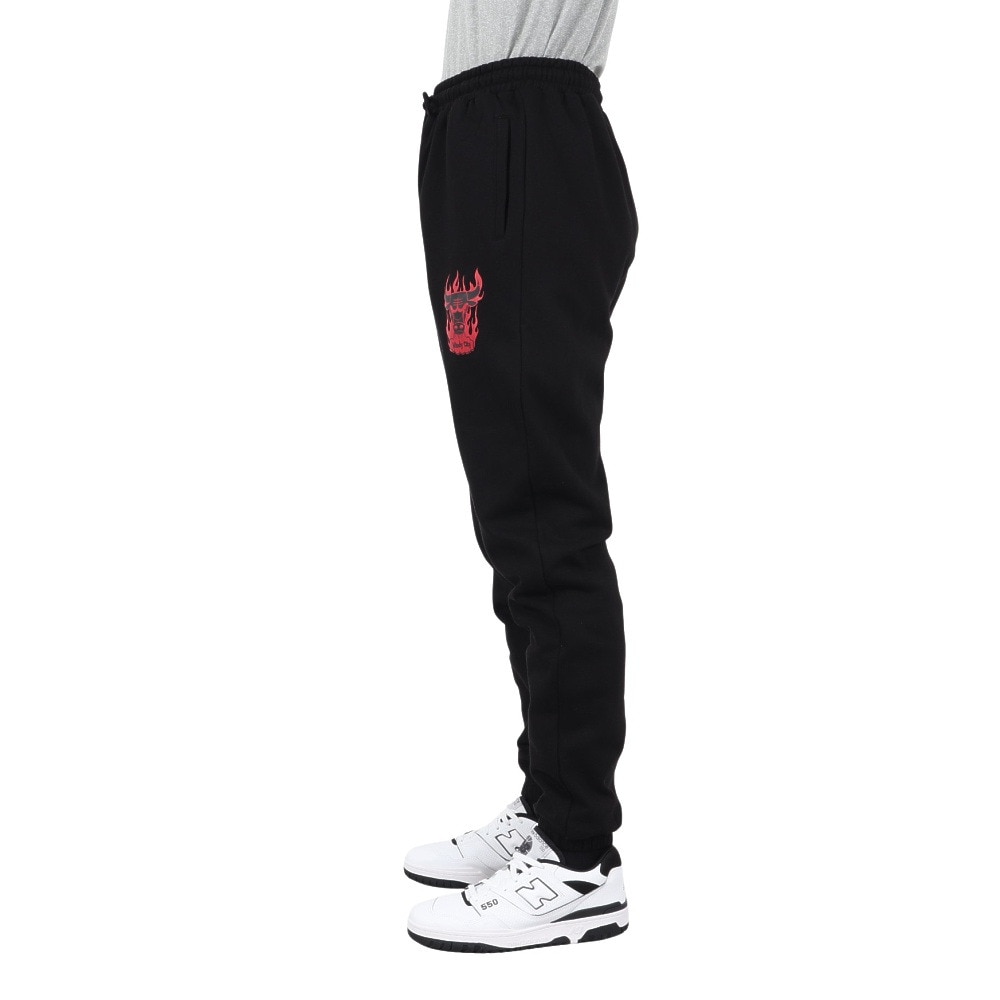 ミッチェルアンドネス（Mitchell&Ness）（メンズ）NBA スウェットパンツ シカゴ ブルズ BULLS BT8917-CBUBLCK