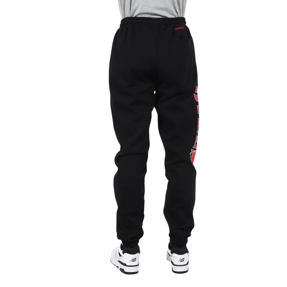 ミッチェルアンドネス（Mitchell&Ness）（メンズ）NBA スウェットパンツ シカゴ ブルズ BULLS BT8917-CBUBLCK