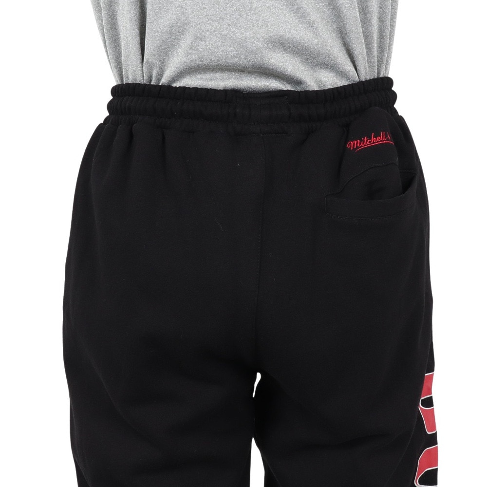 ミッチェルアンドネス（Mitchell&Ness）（メンズ）NBA スウェットパンツ シカゴ ブルズ BULLS BT8917-CBUBLCK